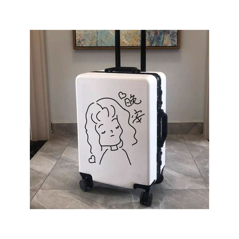个性创意行李箱贴纸可爱少女心ins拉杆旅行箱自粘防水可移贴画|PVC美少女战士
