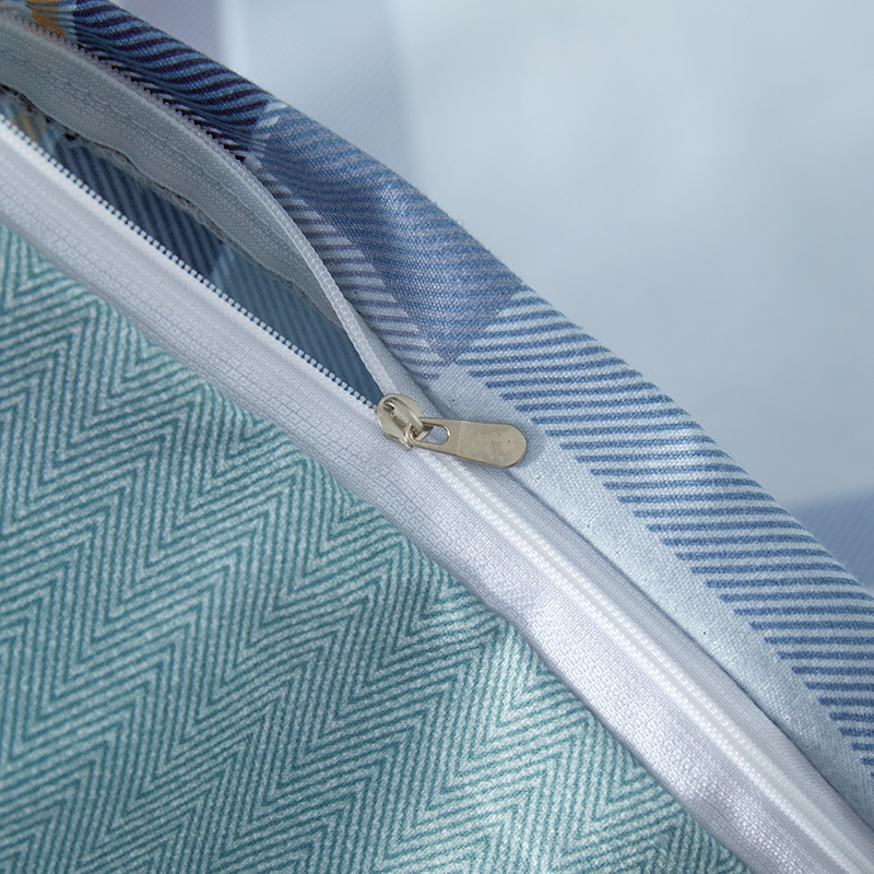 Z.M.N.(法国啄木鸟)云归棉涤磨毛四件套-雷瓦ZHT-0040高清大图