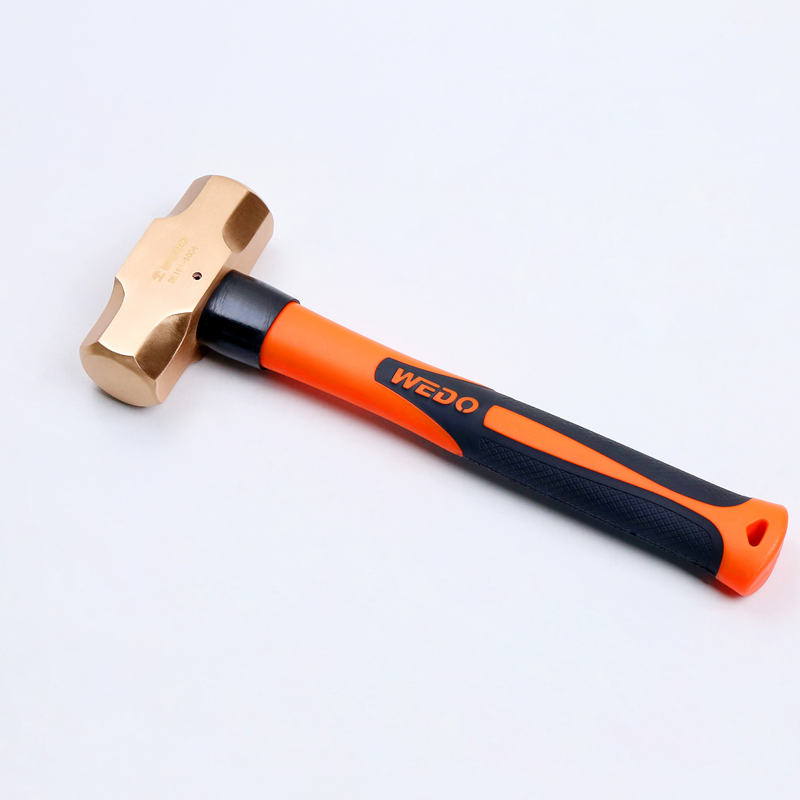 WEDO维度工具 防爆工具 防爆塑柄八角锤 铝青铜 铍青铜 八角锤 无火花无磁 AL191/BE191 铍青铜1800g