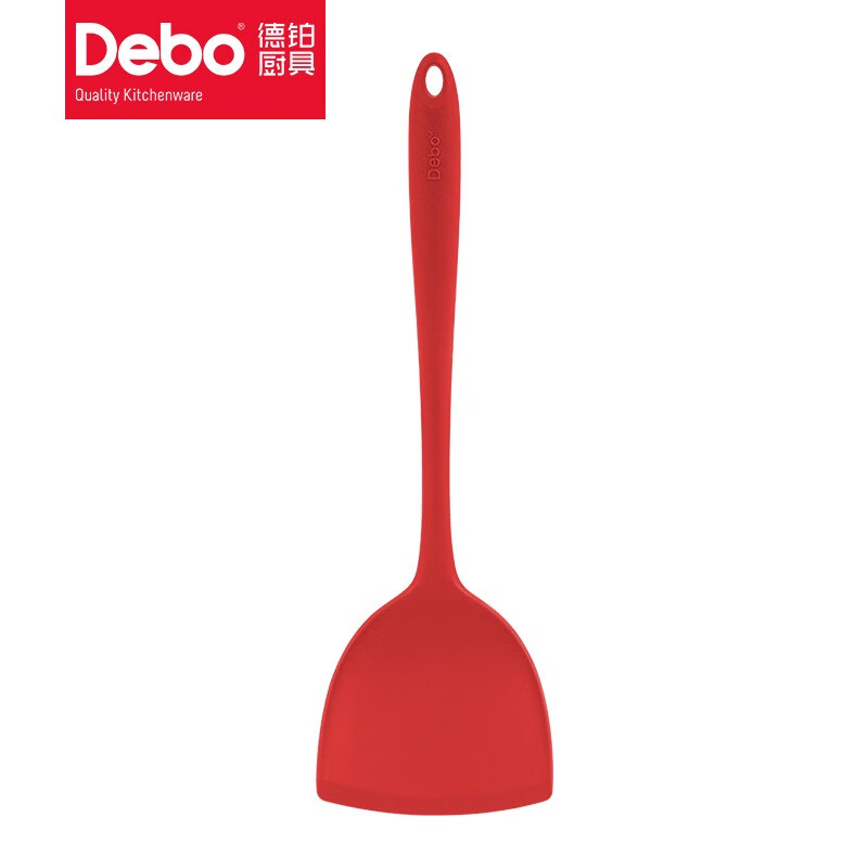 德铂(Debo)海格威硅胶汤勺锅铲二件套DEP-833高清大图