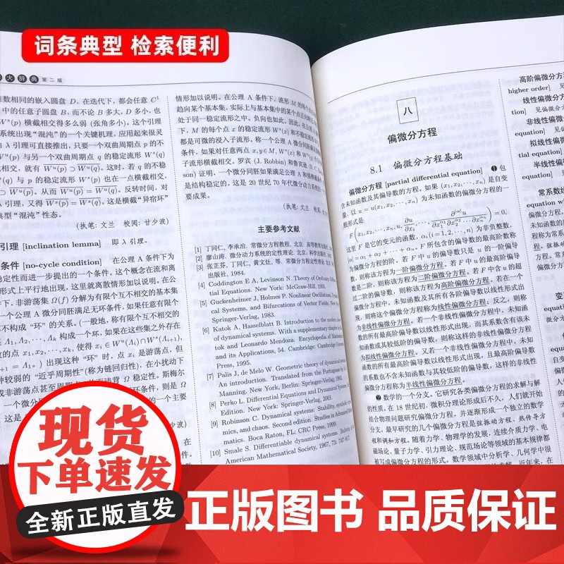 数学大辞典 第二2版 数学大词典辞典数学字典 数学专业名词术语查询工具书 代数学微分几何数论 科学出版社 正版书籍高清大图