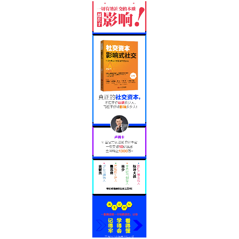 正版新书]影响式卢战卡 著9787509016091高清大图