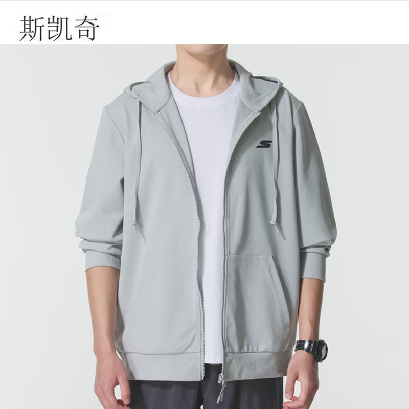 斯凯奇 男女同款针织夹克 P225U132-02VPXXL 件高清大图