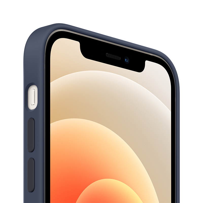 Apple 原装 iPhone 12 mini MagSafe硅胶外壳 深海军蓝 12 mini专用手机壳