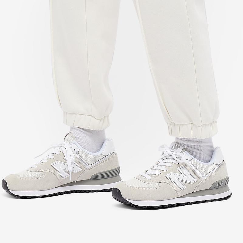 新百伦(New Balance)女鞋休闲运动鞋圆头平底系带百搭配色日常跑高清大图