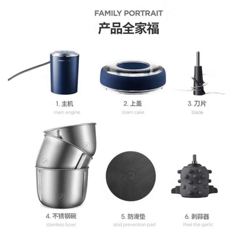 摩飞食物处理器 (绞肉机)MR9401高清大图