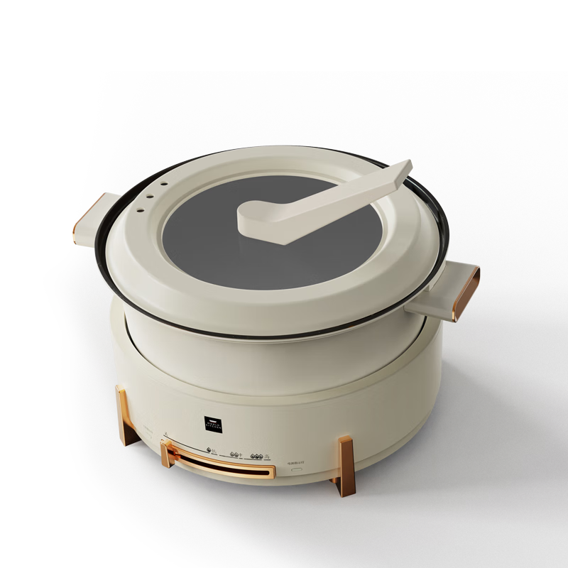 康宁/WORLD KITCHEN分体式鸳鸯锅电火锅电热锅电煮锅 WK-HHG4508/KZ 3L!