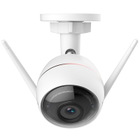萤石C3W无线网络wifi摄像头监控 家用室外高清监控器 手机监控 户外防水摄像机1080P 含128G内存卡