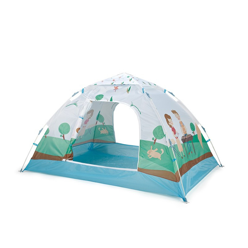 维仕蓝wr6039乐玩亲子双层帐篷视频