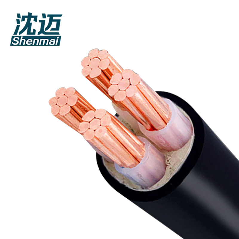 沈迈 铜芯电缆 ZC-YJV-4*150平方 /米高清大图