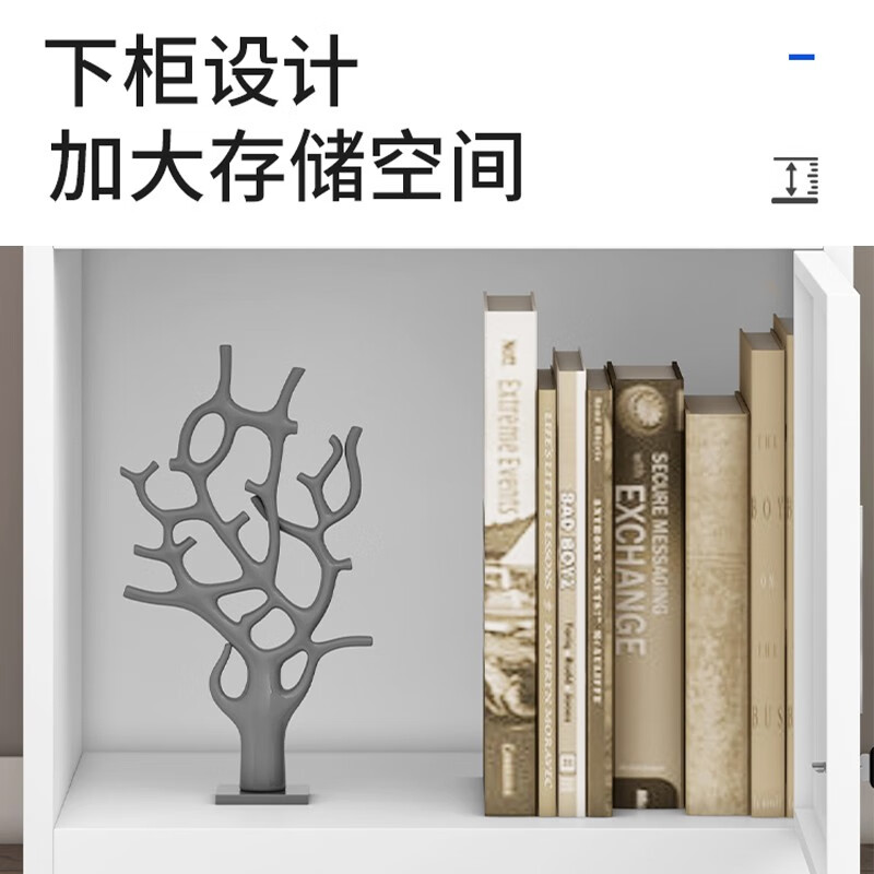 腾焱矮柜二抽一门台高清大图