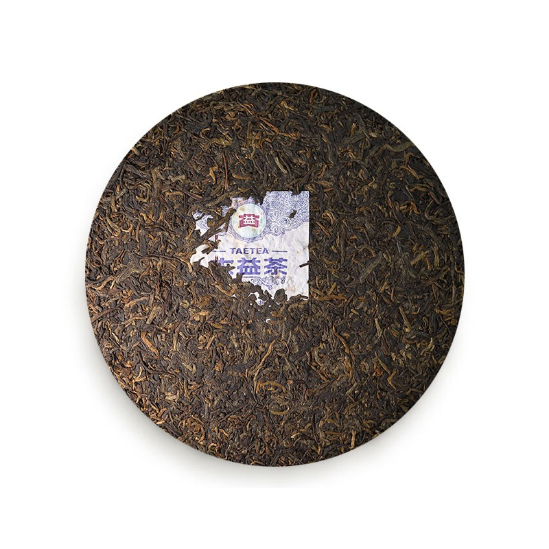 大益2012/2013年金针白莲熟茶357g云南七子饼茶