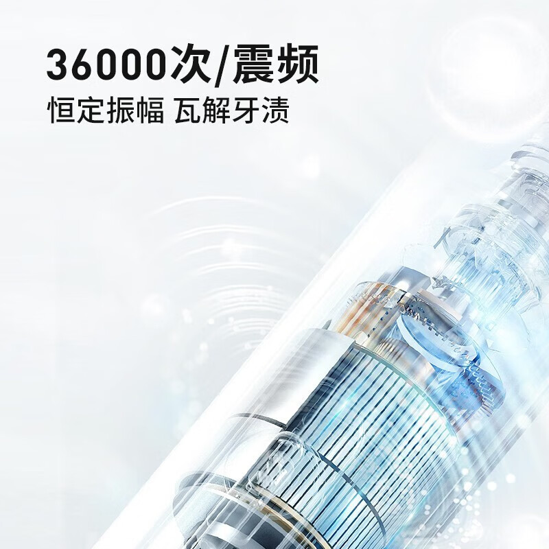 超人电动牙刷RT860白色高清大图