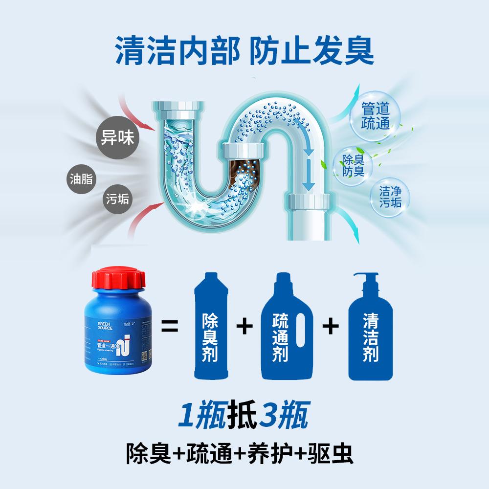 绿之源(GREEN SOURCE) 卫+管道一通净250g Z-7072高清大图