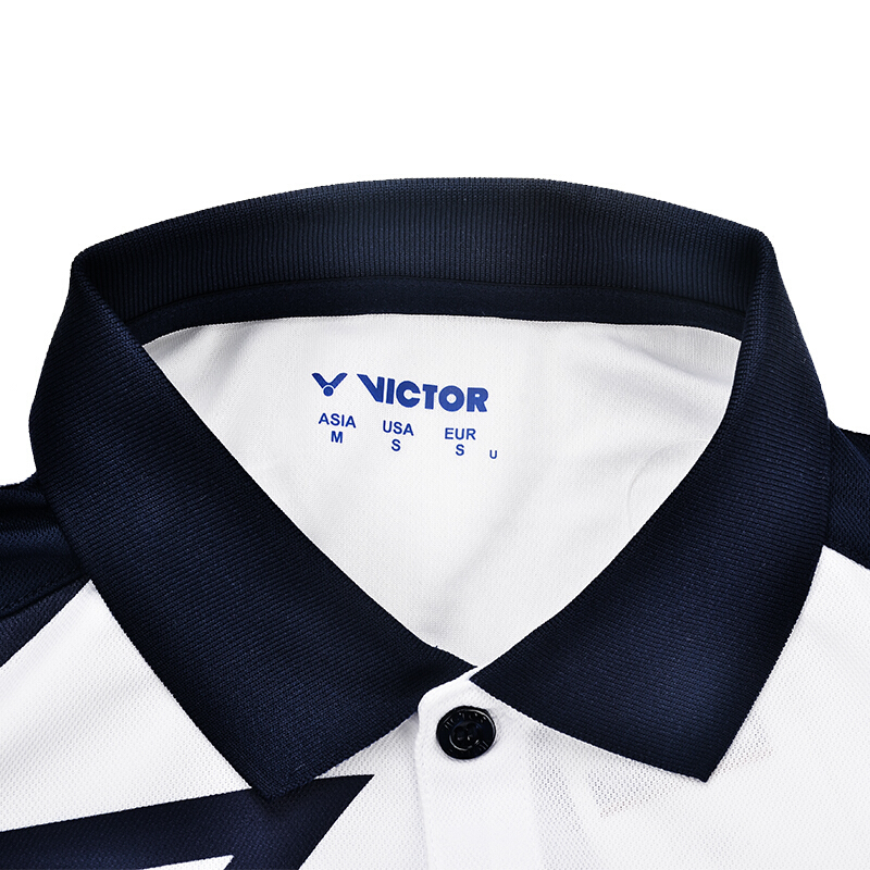 2018新款胜利VICTOR威克多羽毛球服 男女款针织T恤运动上衣休闲