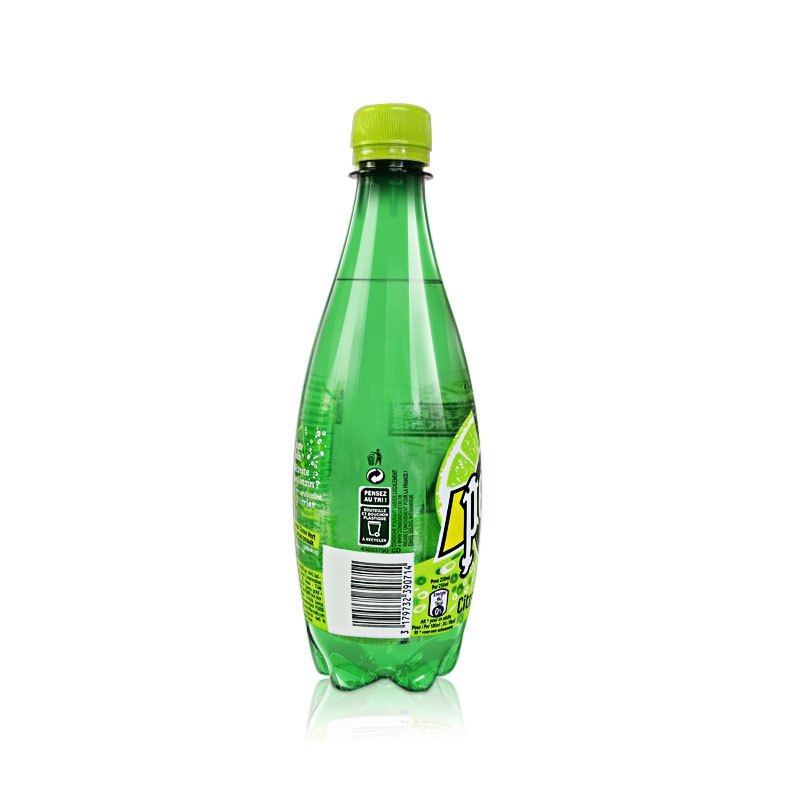 法国原装进口 巴黎水(Perrier)气泡矿泉水 青柠味天然矿泉水 500ml*4瓶装(新老包装交替发货)