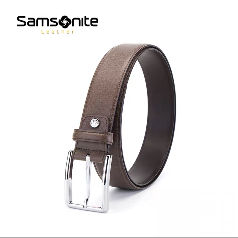 Sam sonite/新秀丽男士皮带进口牛皮