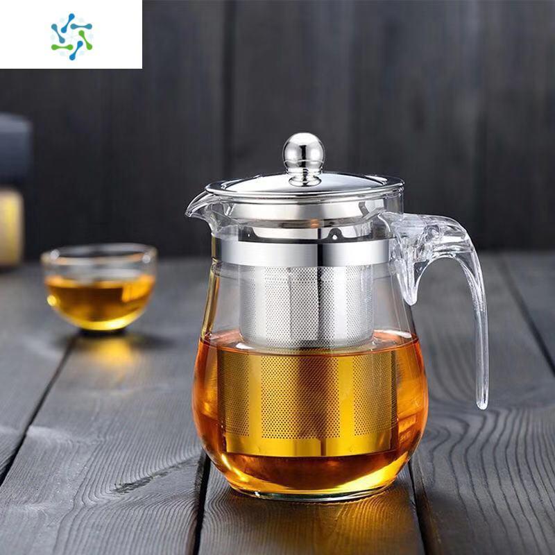 飘逸杯玻璃茶具过滤花茶杯茶水分离茶壶拆洗  花茶杯