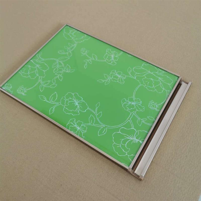 定制橱柜门定做整体厨房厨门金刚门订做钢门定制钢化玻璃隐形晶013