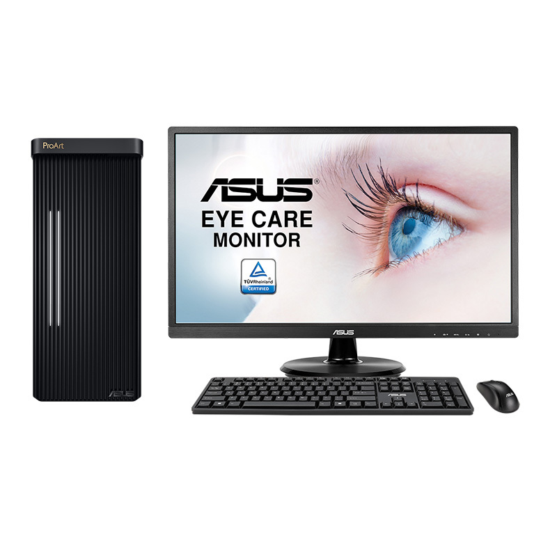 华硕(ASUS)商用台式电脑 弘道PD500TE 27英寸 ( I9-13900 32G 1TSSD 集显 WIN11)