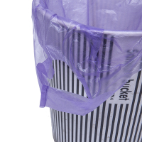 32cm*46cm黑色加厚50个 加厚 加厚背心垃圾袋家用手提式黑色红色白色紫色彩色塑料马甲袋垃圾袋