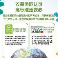 多乐士(Dulux)森呼吸抗病毒全效儿童漆 内墙乳胶漆 油漆涂料 墙面漆 A8205 4.5L