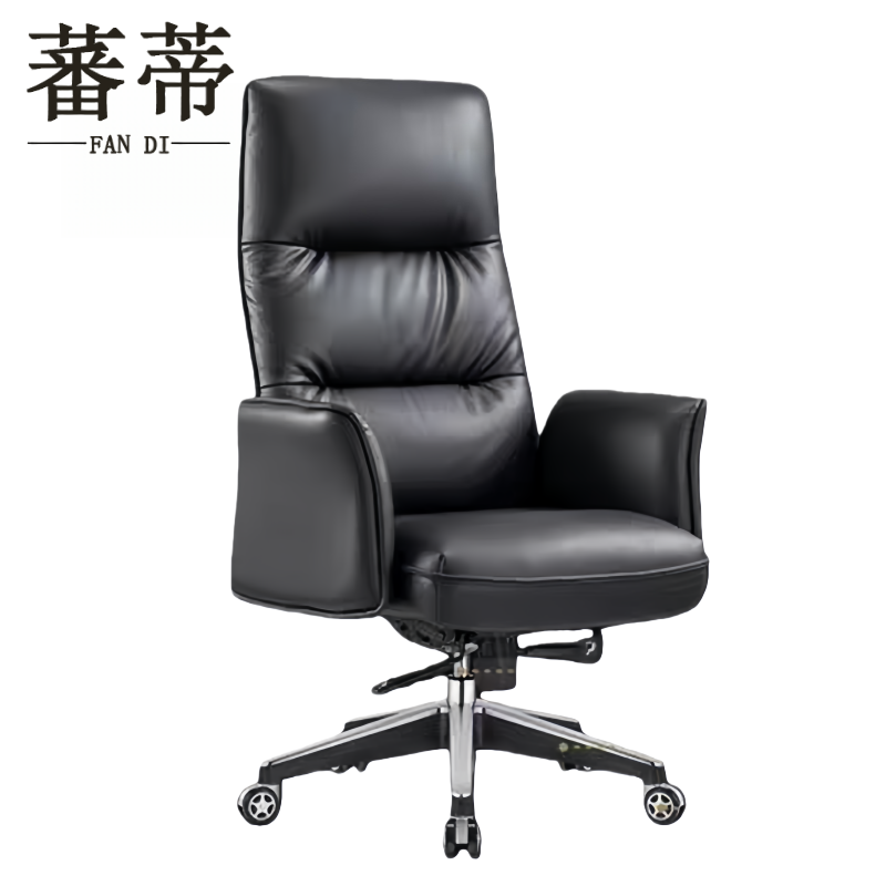 蕃蒂转椅黑色把高清大图