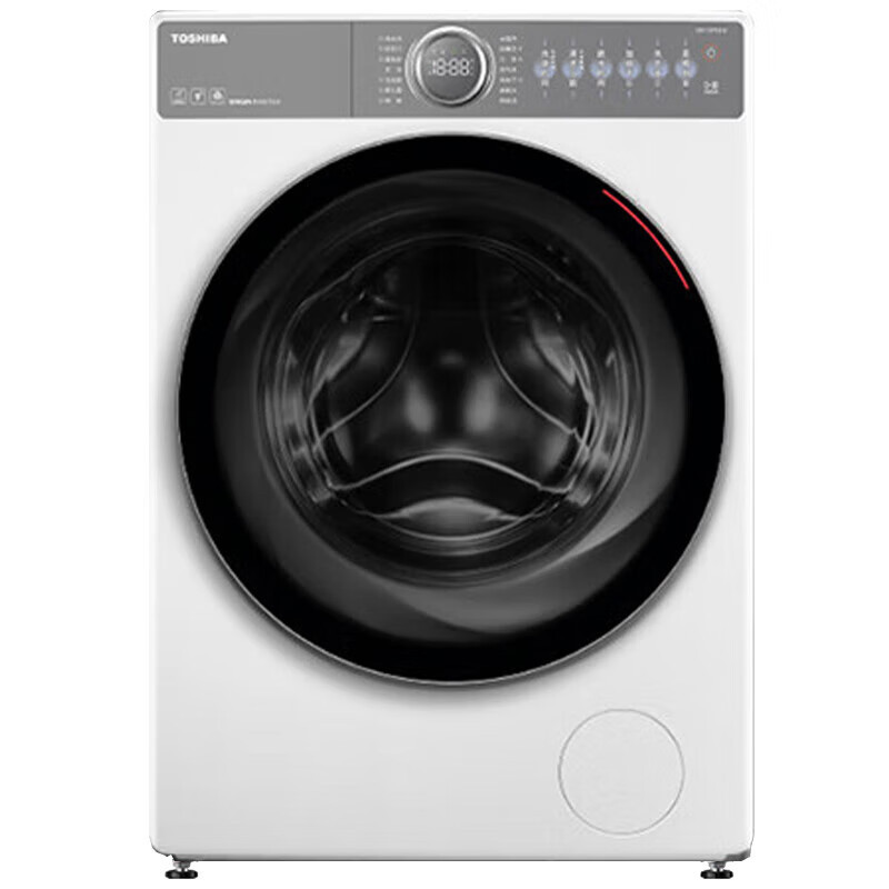 东芝 DD-107T21B 10公斤大容量滚筒洗衣机全自动洗烘一体超薄全嵌智能BLDC变频