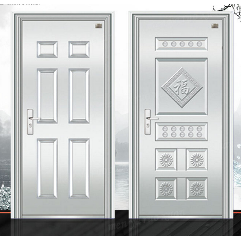 逐鹿中原不锈钢门防盗门家用入户门sh053不锈钢单门参数