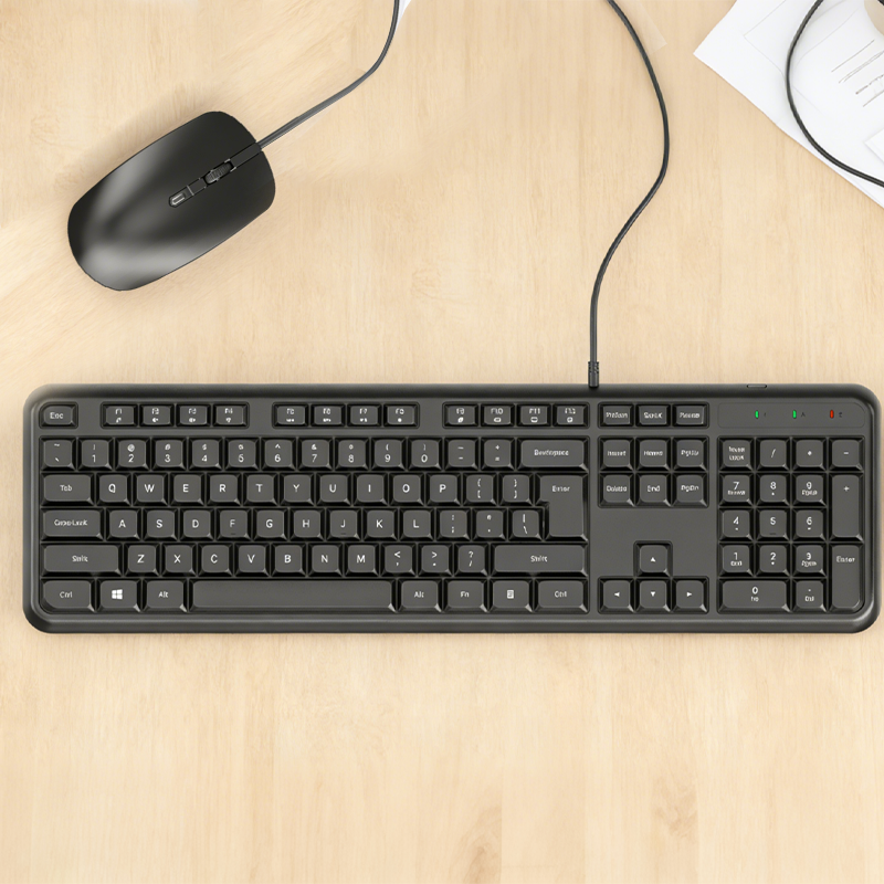 百晟长恒 BSCH-79GS 104键 有线键盘套装(计价单位:套)黑色高清大图