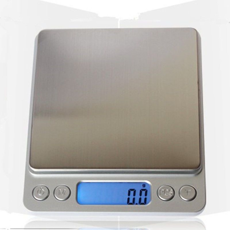 电池款英文1000g/0.1g无礼品 不带砝码 高精度电子秤厨房秤家用小型克称0.01g充电精准烘焙天平称珠宝0.1