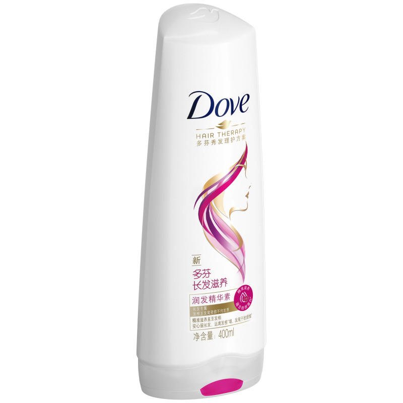 多芬(DOVE)长发滋养润发精华素400ml[联合利华]