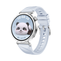 华为/HUAWEI WATCH GT5(41mm)冰晶蓝 氟橡胶表带 智能手表 蓝牙电话 腕上微信 健康监测 100+运动模式 5ATM防水 音乐播放 NFC公交门禁 无线充电