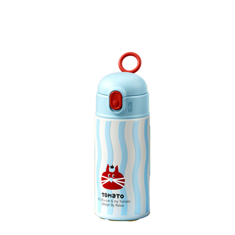 物生物(RELEA) 保温杯400ML(3D款)JV012151-0400-LQ谁拿走了我的番茄高清大图