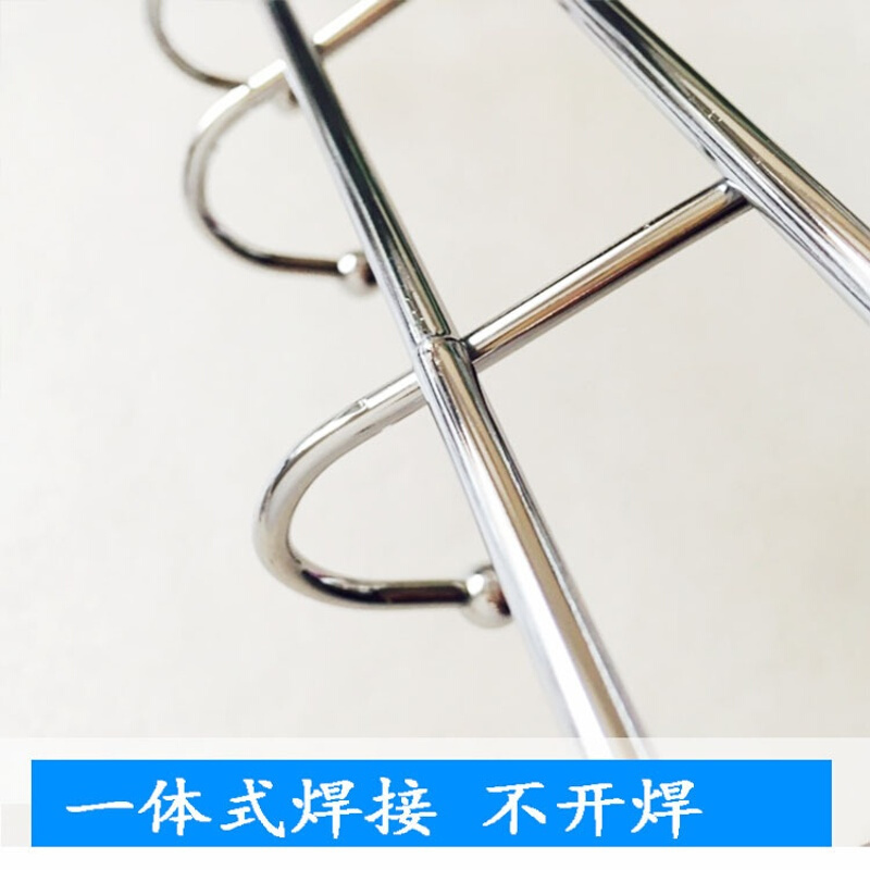挂钩壁挂不锈钢后墙壁钩打孔墙上挂衣钩壁挂衣帽钩挂勾长排钩子