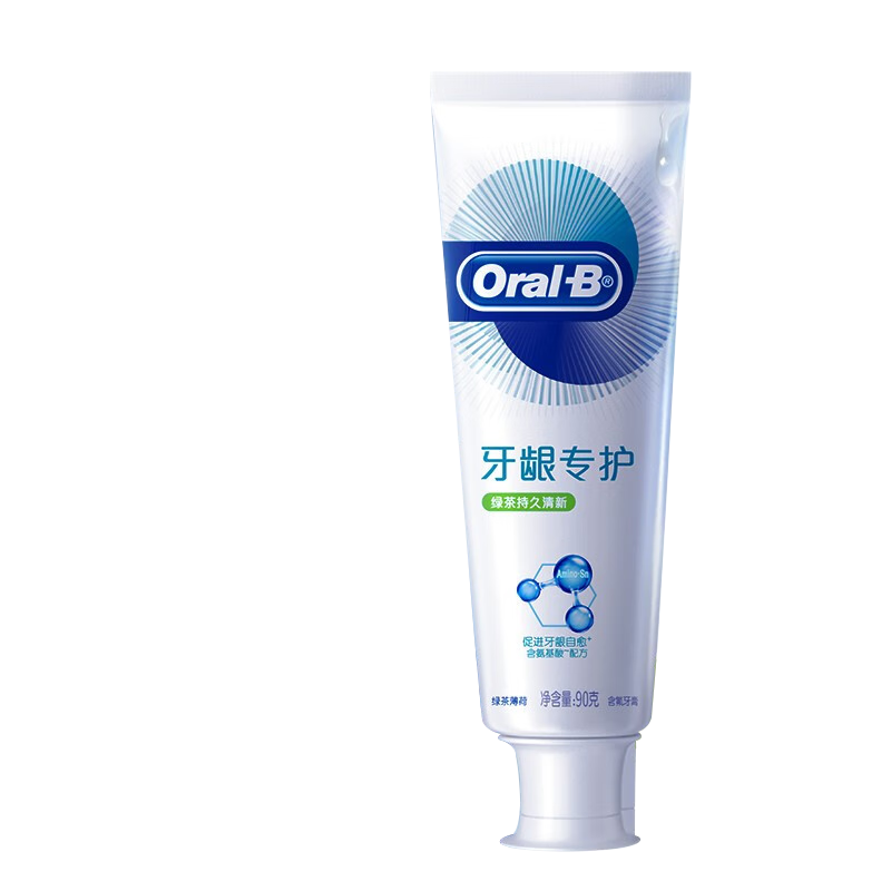 欧乐B牙龈专护—绿茶 持久清新修护 90g