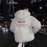 冬季学生外套男棉衣2018新修身服装加厚青少年帅气潮流休闲保暖连帽风