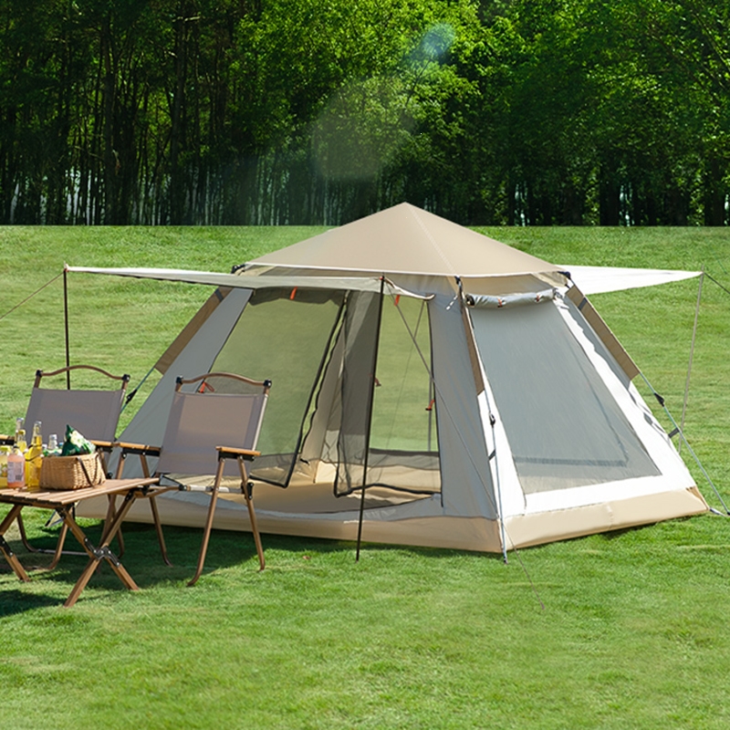 帐篷户外便携式折叠全自动暴雨野外露营风闪电客专业装备野餐野营ty