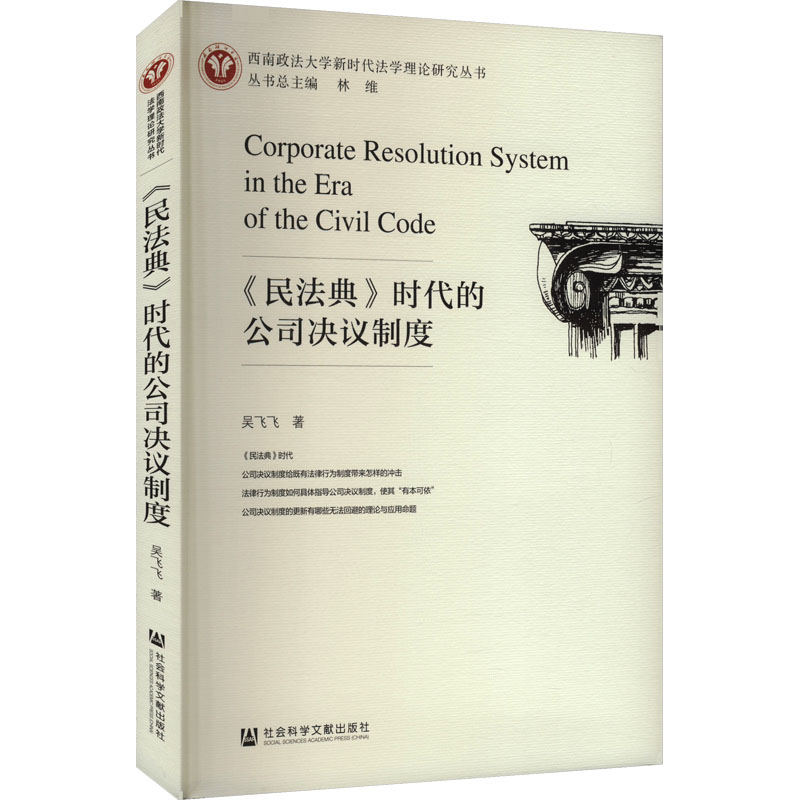 【N】《民法典》时代的公司决议制度-9787522842721