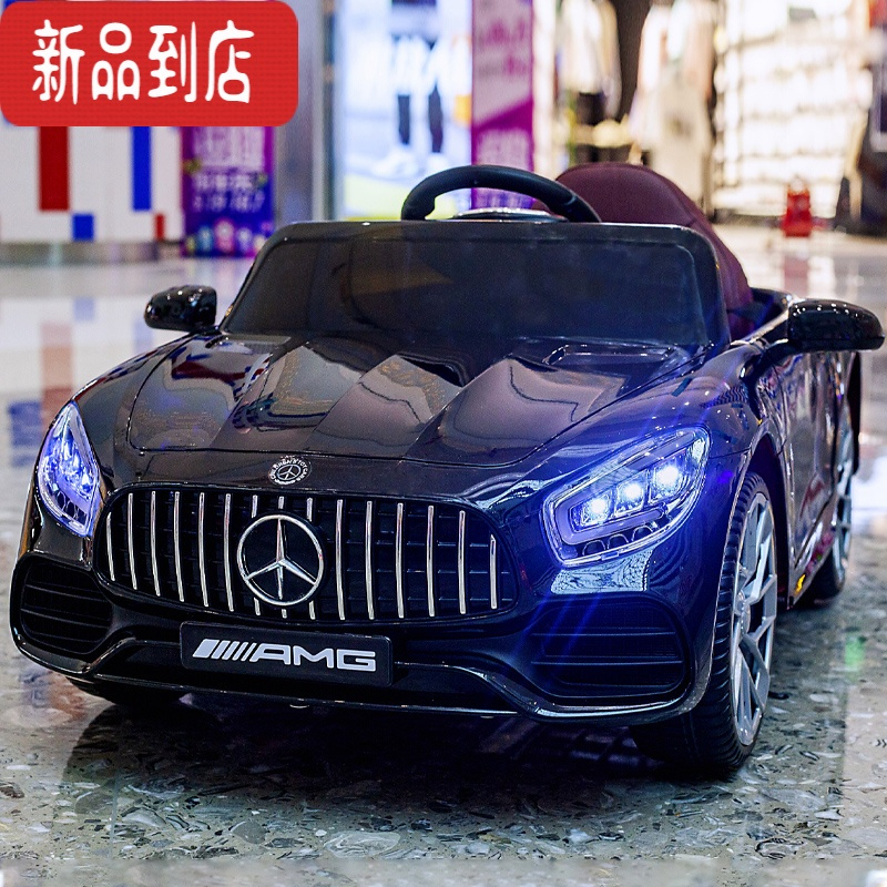 真智力儿童电动车四轮带遥控摇摆汽车宝宝小孩玩具车可坐人四驱充电童车