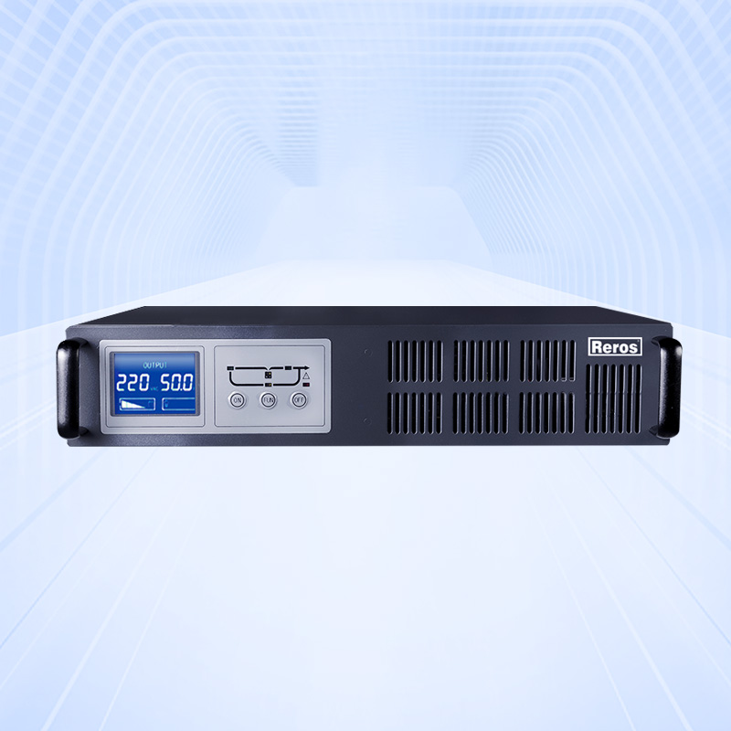雷诺士Reros企业级UPS不间断电源办公室防雷稳压RW1KS-D机架式标机1KVA/800W内置电池高清大图