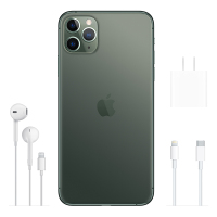 Apple iPhone 11 Pro Max 512G 暗夜绿色 移动联通电信4G全网通手机