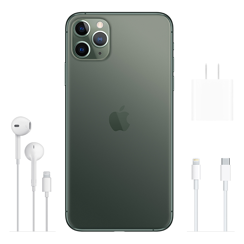 Apple iPhone 11 Pro Max 512G 暗夜绿色 移动联通电信4G全网通手机