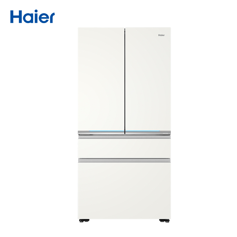 海尔(Haier)571升多门超薄零嵌冰箱 全空间保鲜 底置恒温保鲜 深冷锁鲜 BCD-571WGHFD2BW4U1