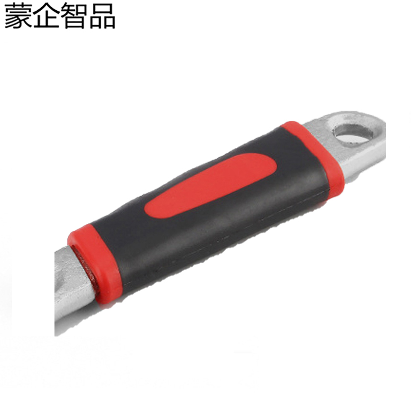 蒙企智品 黑红色胶柄扳手 12寸/把高清大图