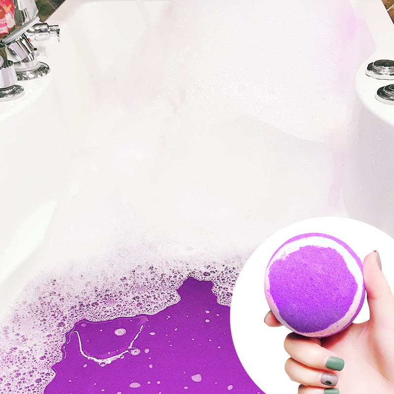 日本泡澡球星空浴盐球泡澡气泡弹彩虹云朵精油洗澡泡泡浴沐浴球三维