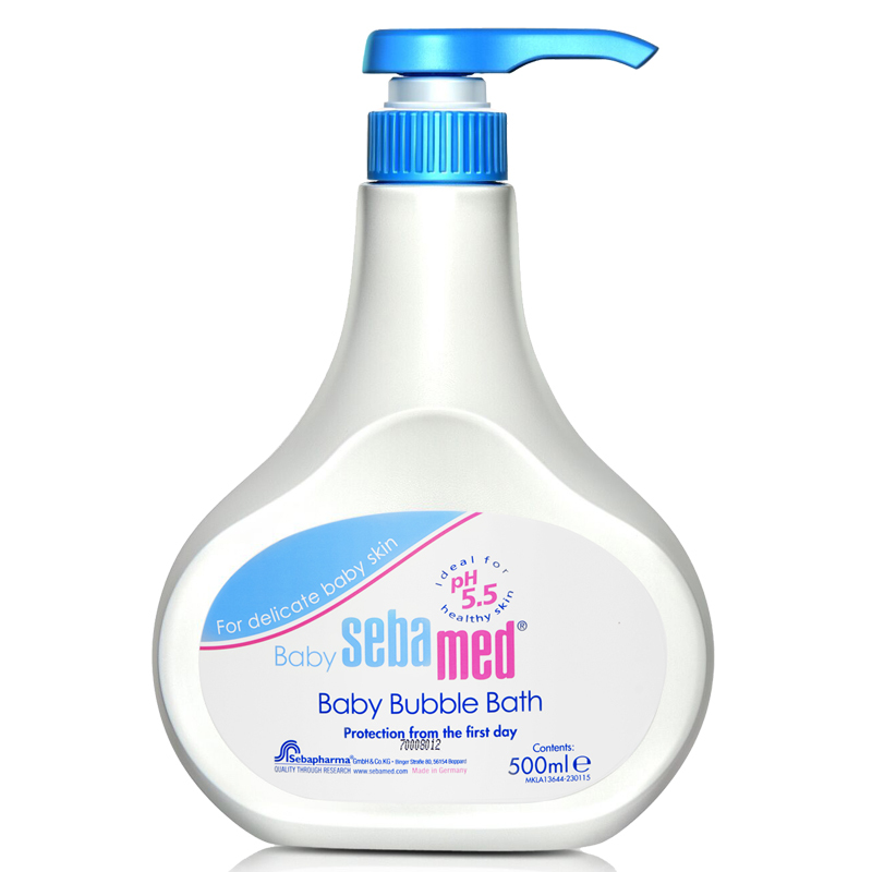 施巴 婴儿泡泡沐浴露500ml
