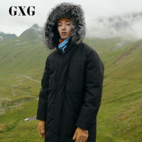 GXG男装2019年冬季黑色羽绒服#GY111158G_791