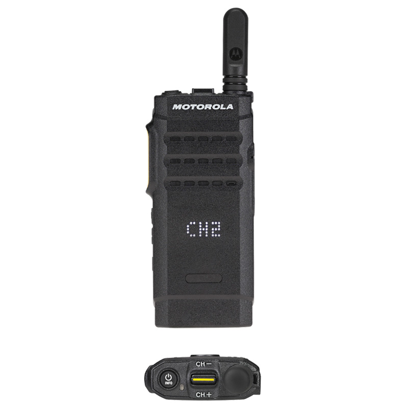 摩托罗拉(MOTOROLA)SL1M UHF数字对讲机 轻便简单操作 LED矩阵显示屏 IP54级防水防尘 256个信道