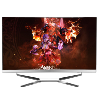 世纪之星 24英寸曲面一体机电脑窄边框 酷睿i7/GTX1050 4G独显/8GB内存/512GB固态SSD 家用办公游戏学生台式电脑一体机台式机 一体机 内置无线WIFI